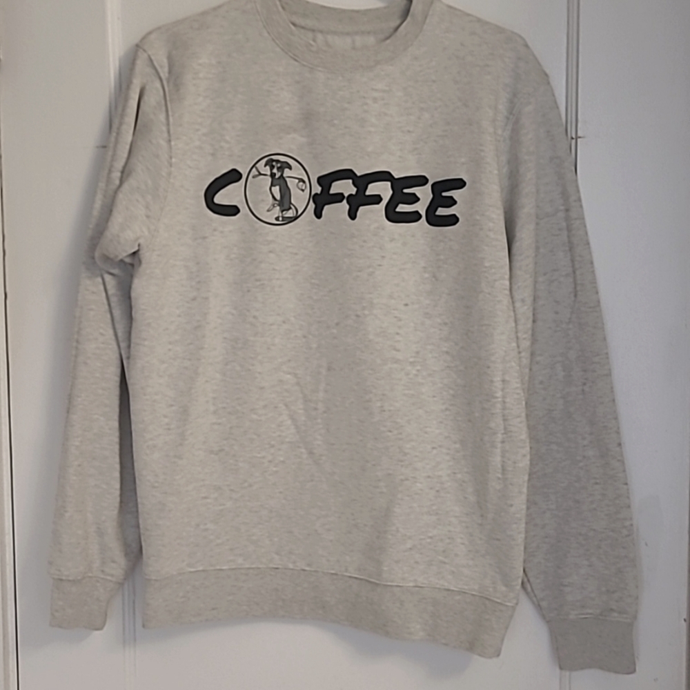 Coffee Dog Sweatshirt Crewneck